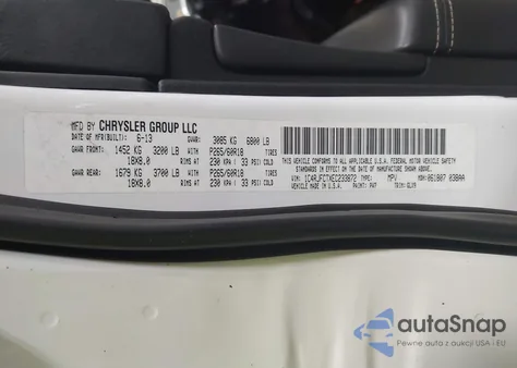 2014 Jeep Grand Cherokee Overland из США, поврежденный, VIN 1C4RJFCTXEC233872